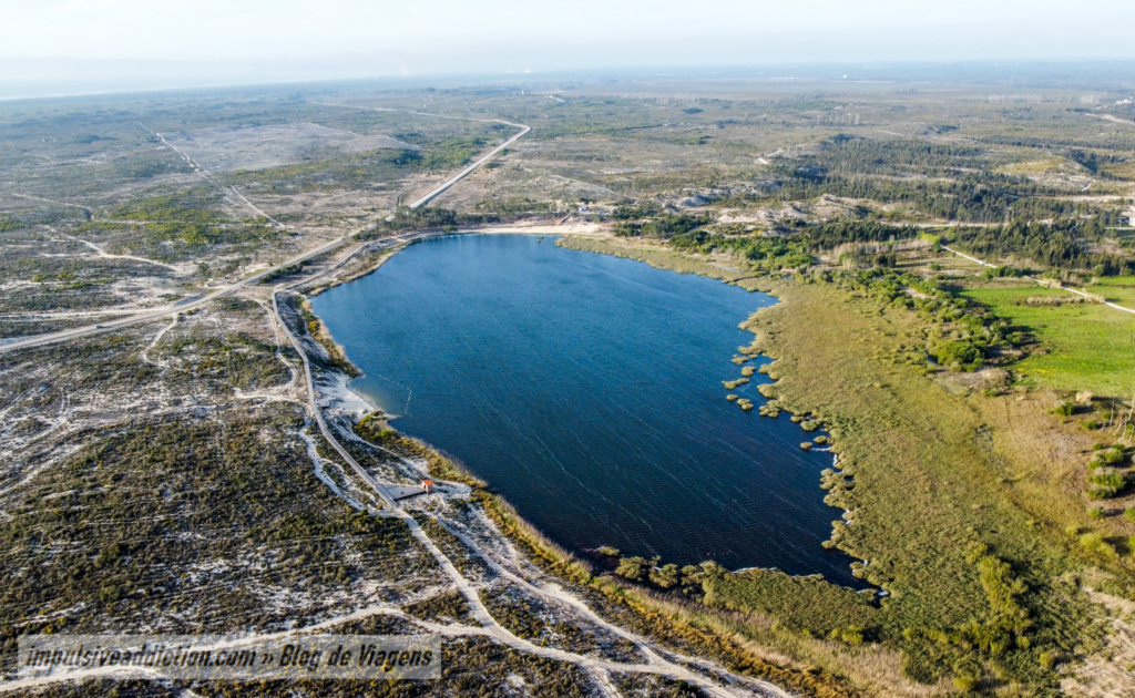 Lagoa da Ervedeira ao visitar Leiria