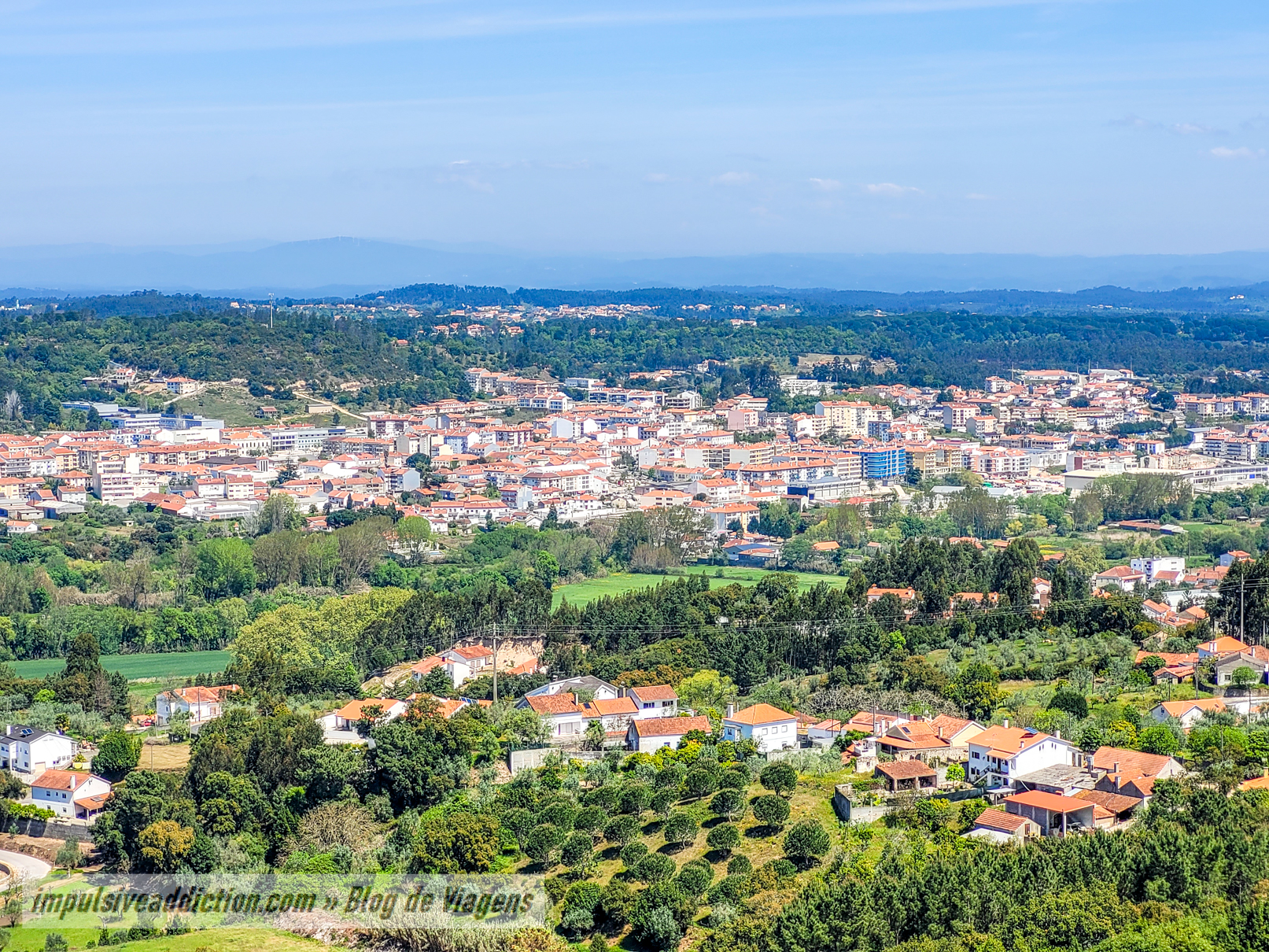 Vista para a Cidade de Ourém