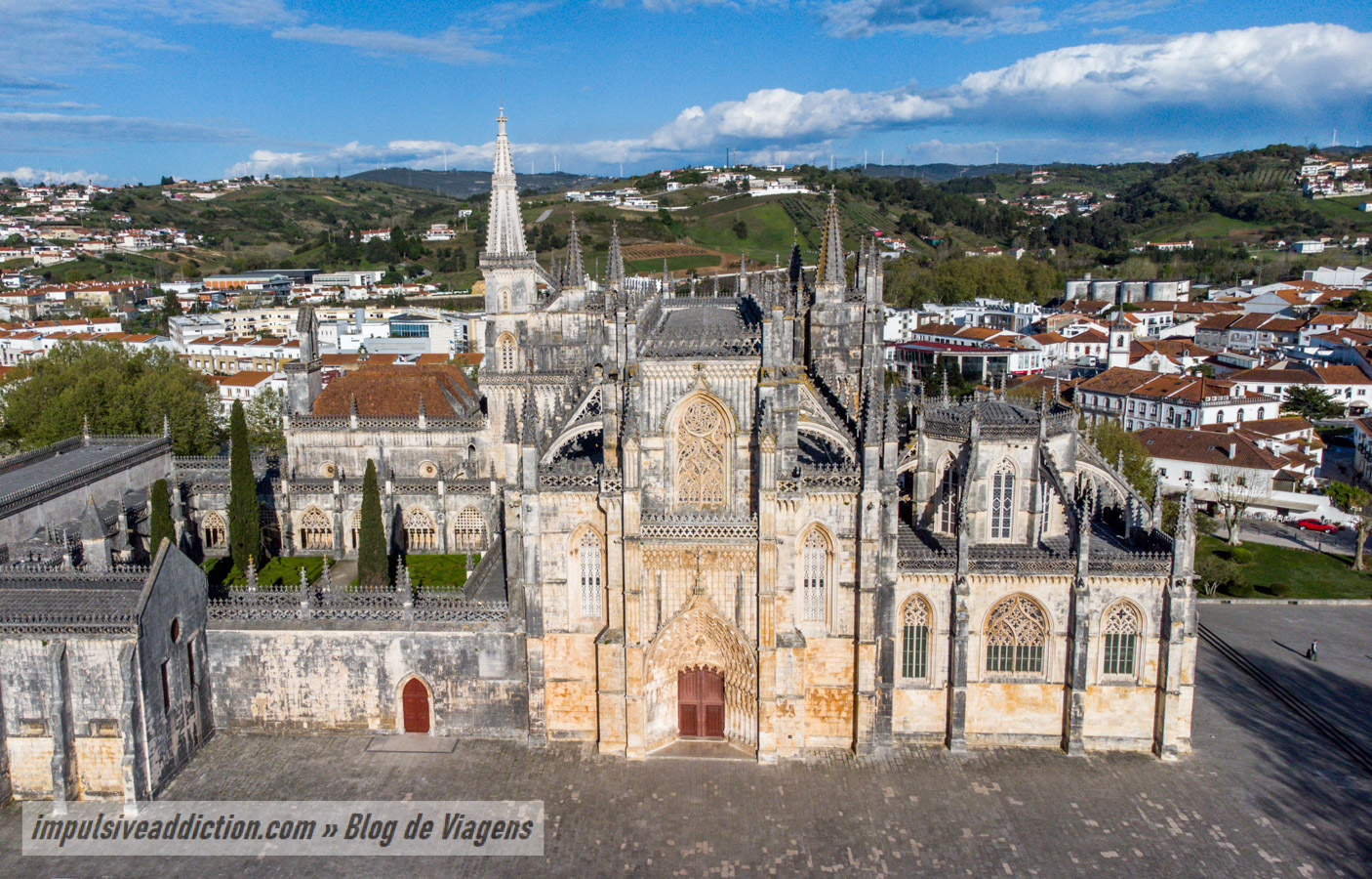 Monastery of Batalha as a day trip from Porto