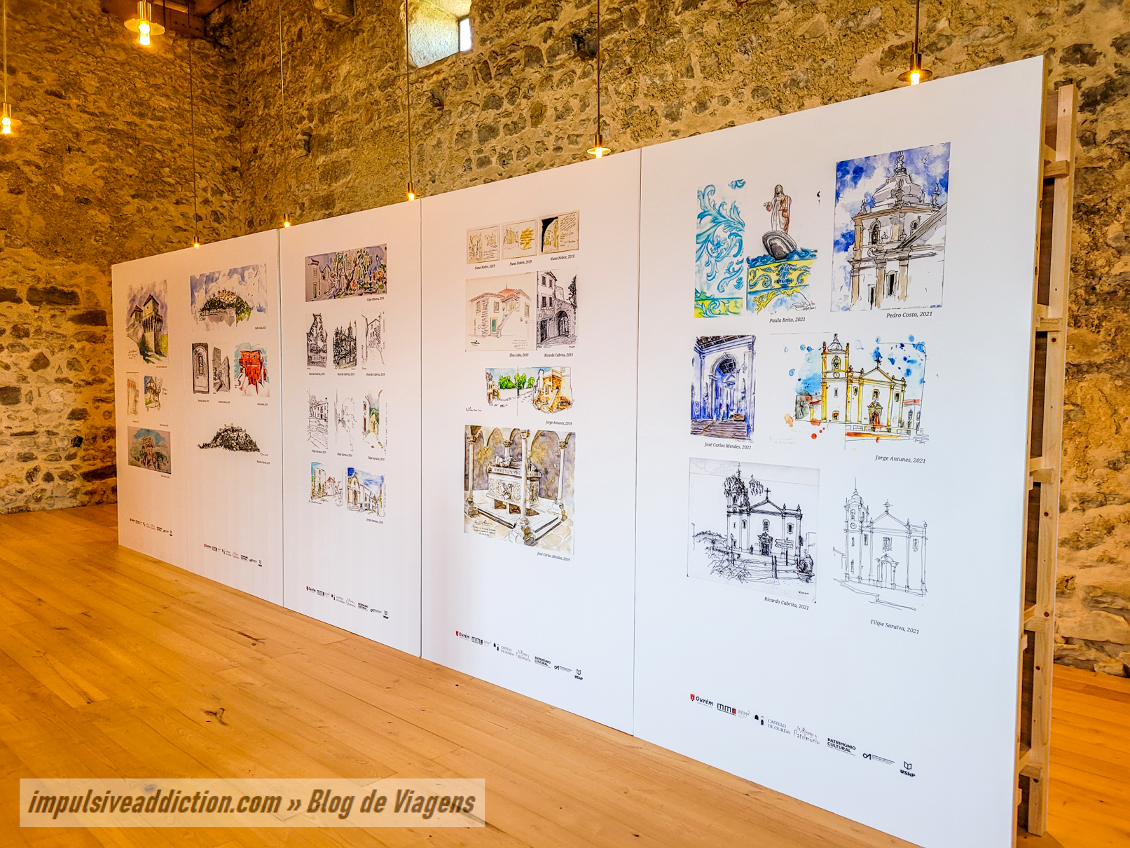 Exposição no Paço dos Condes