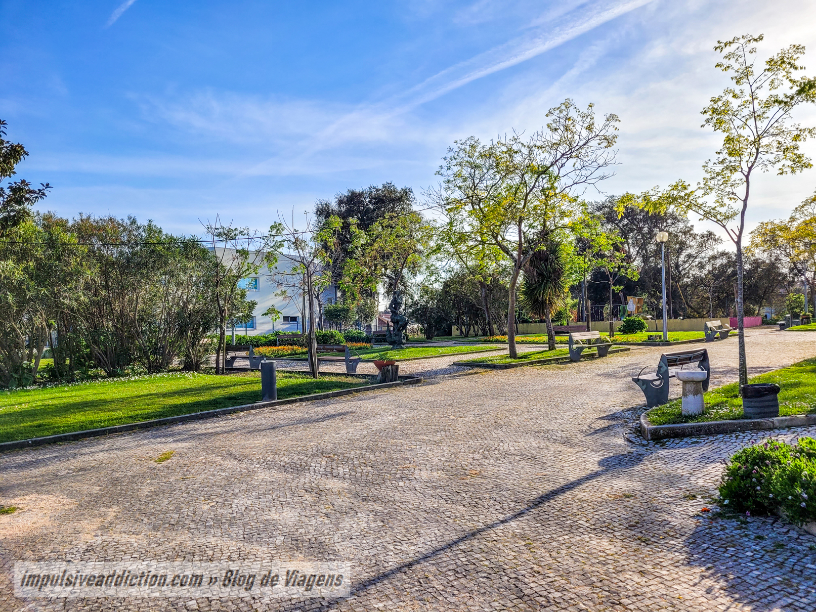 Parque Olimpio Duarte Alves em Monte Real