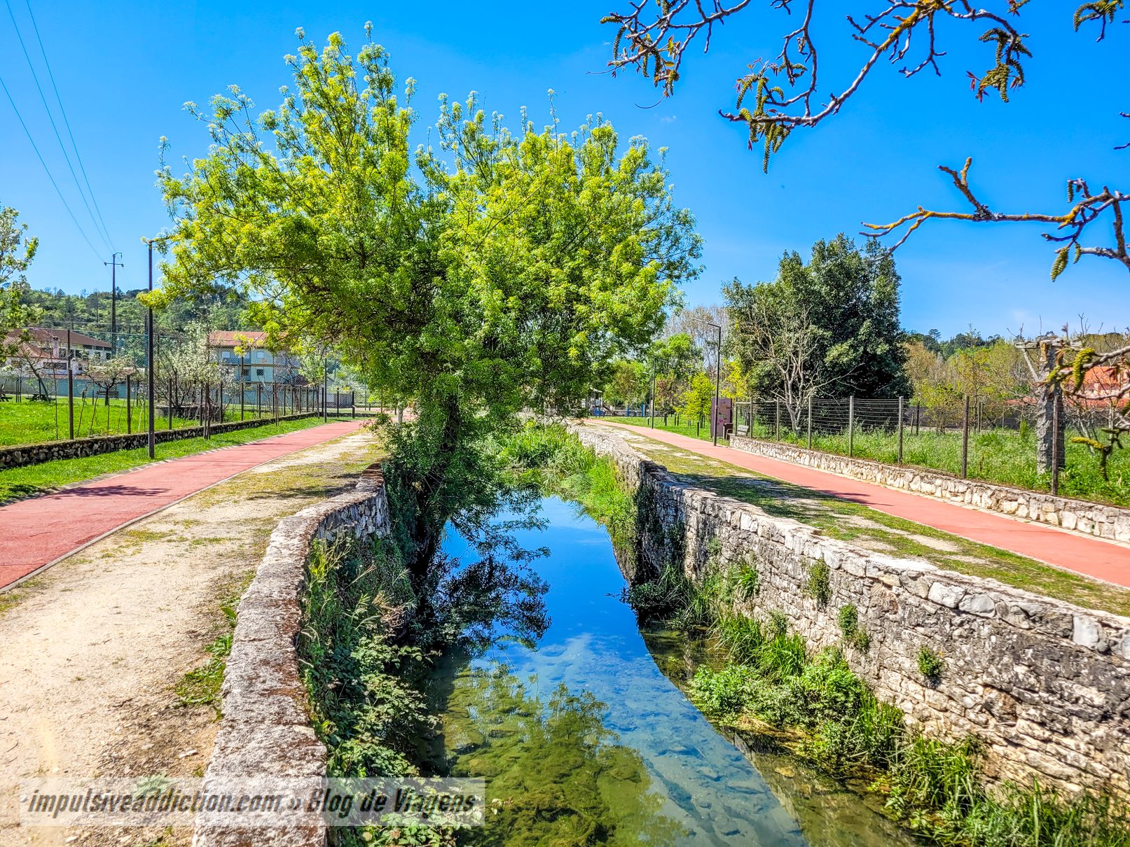 Parque Verde do Rio Nabão ao visitar Ansião