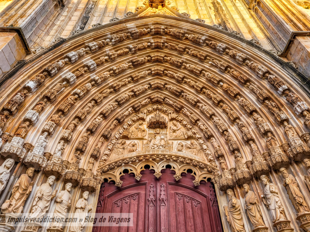 Batalha Monastery's main portico