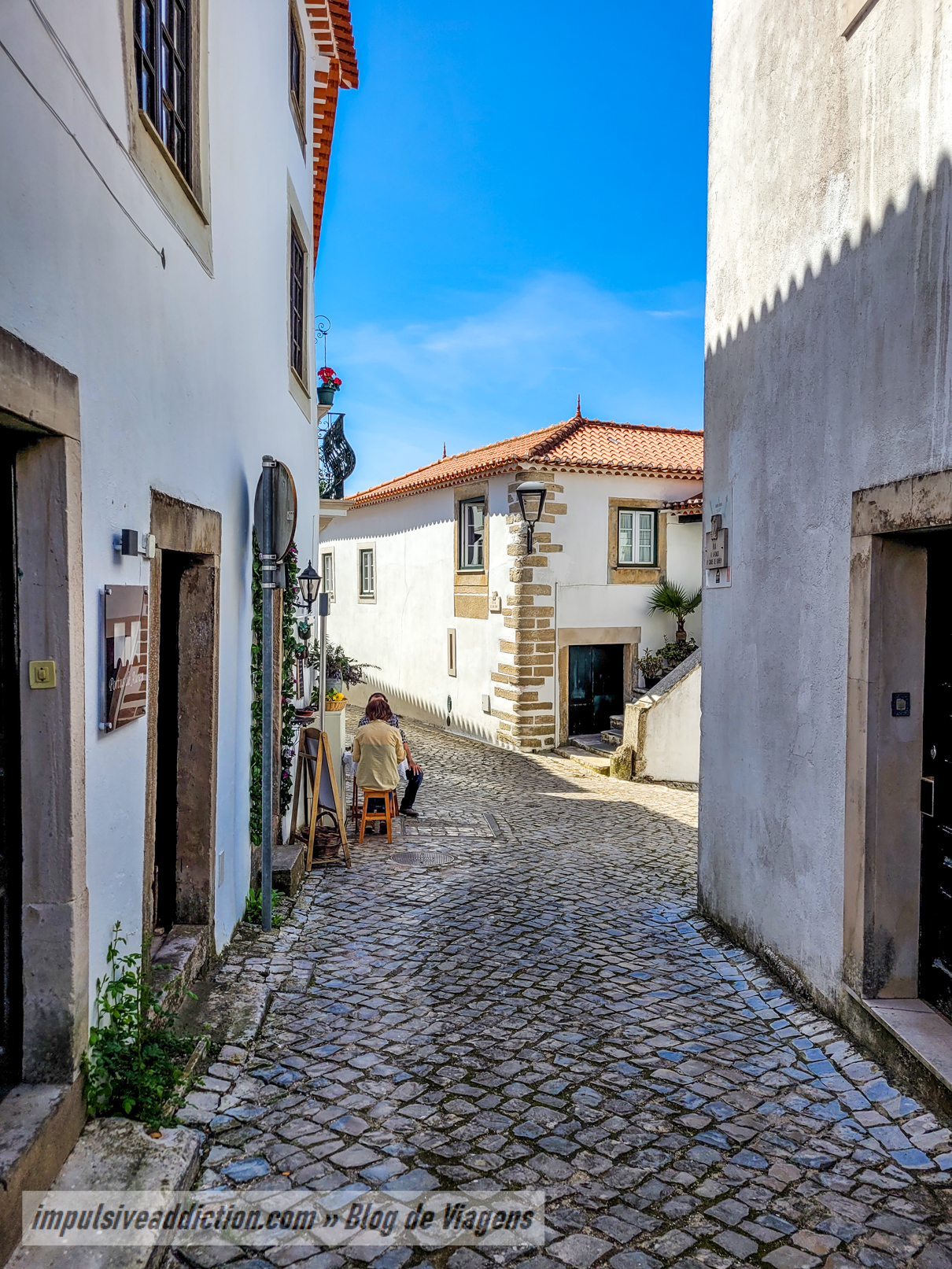 Street of the Old Jewish Quarter of Ourém