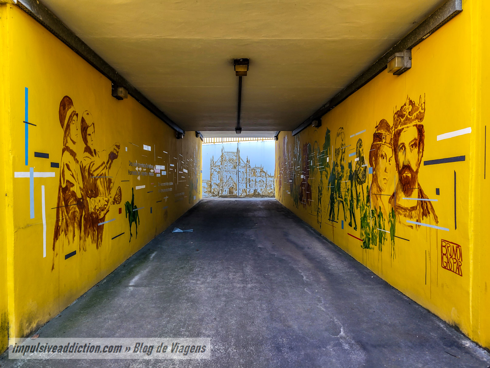 Tunnel "Remembering the Battle of Aljubarrota"