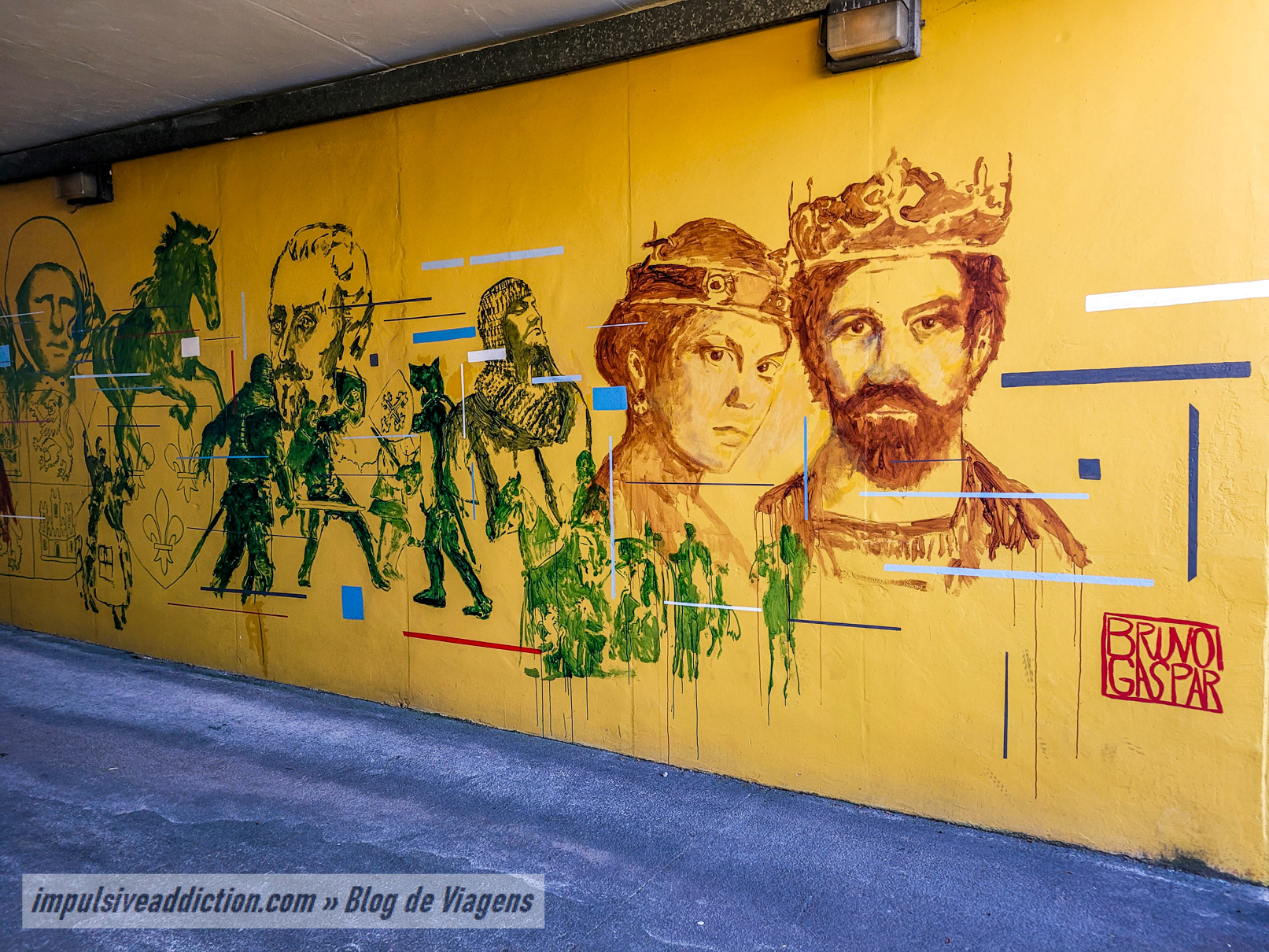 Tunnel "Remembering the Battle of Aljubarrota"