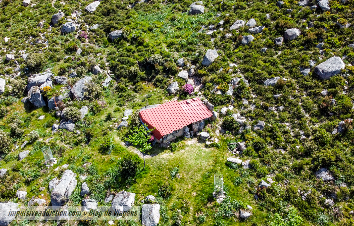 Curral da Arrocela, no topo do Vale do Rio Arado