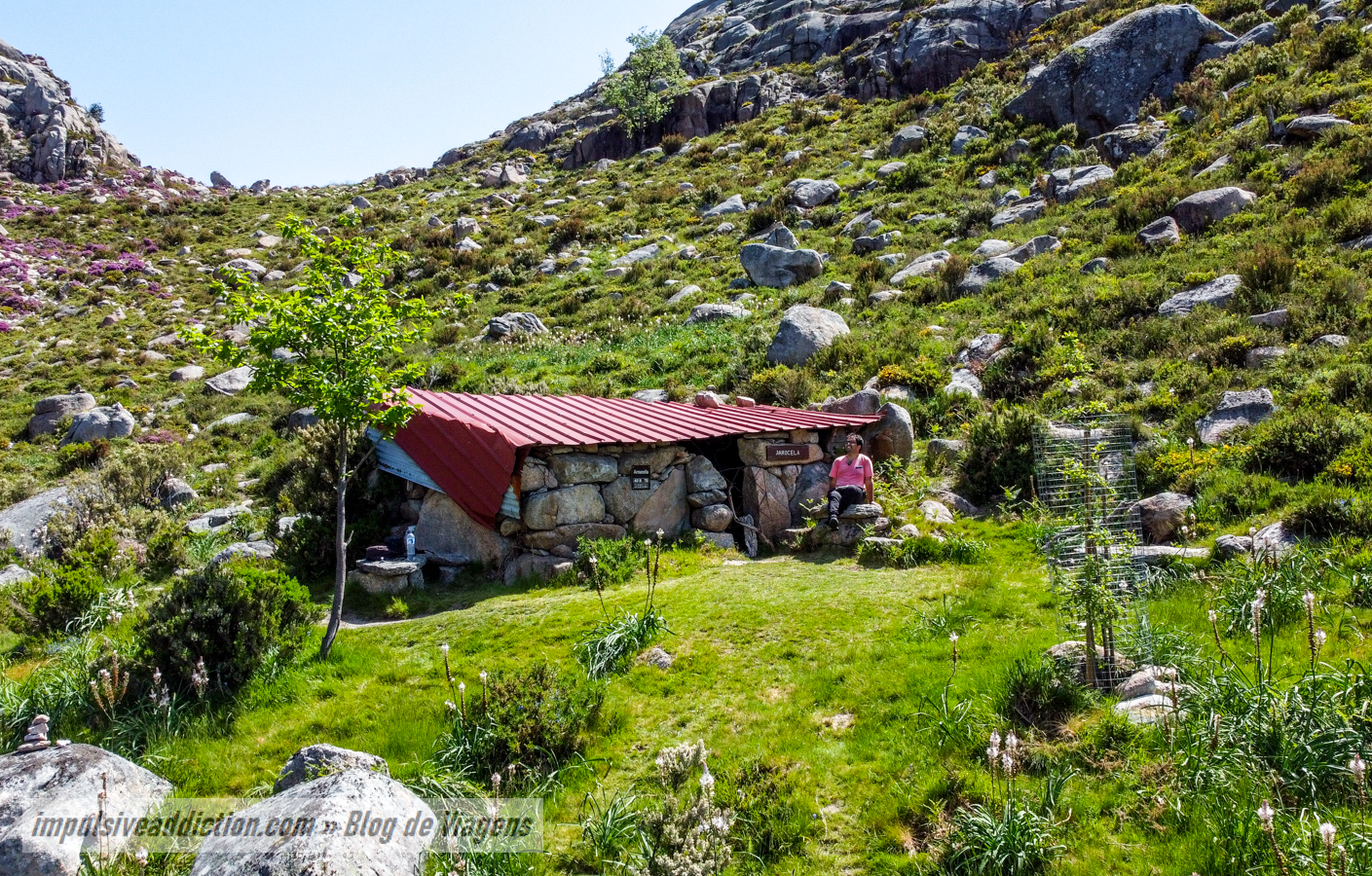 Curral da Arrocela, no topo do Vale do Rio Arado