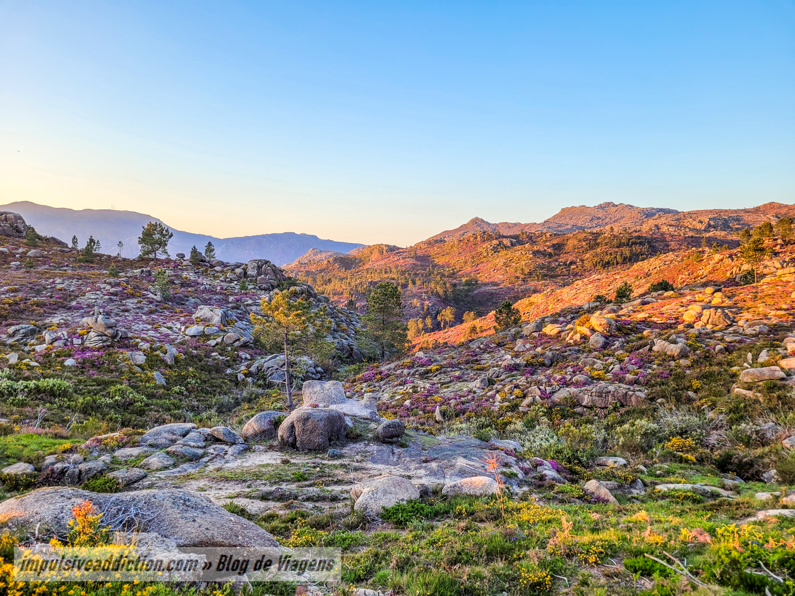 Etapas do trilho dos Miradouros do Gerês