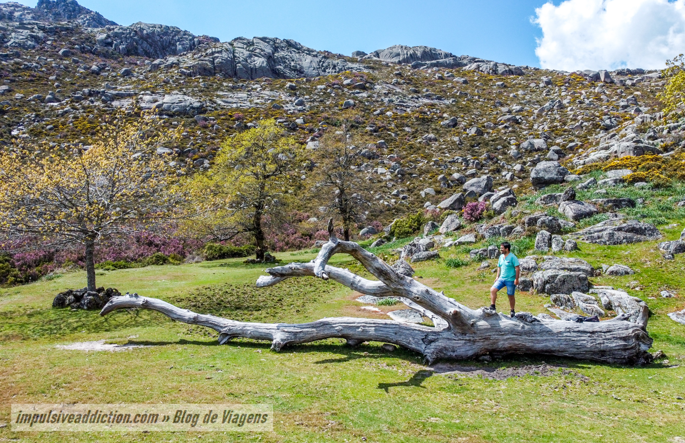 Me at Messe Meadows | Gerês itinerary