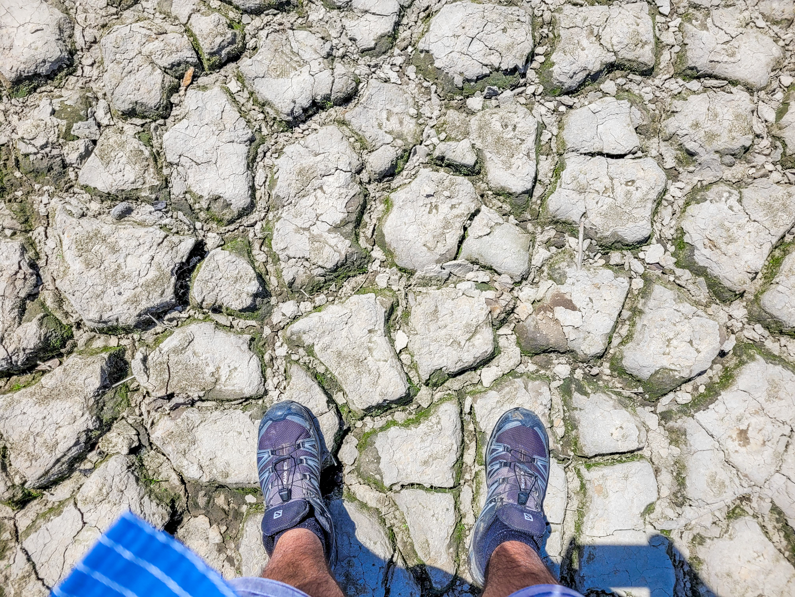 Sinais da seca extrema no rio Lima - 2022