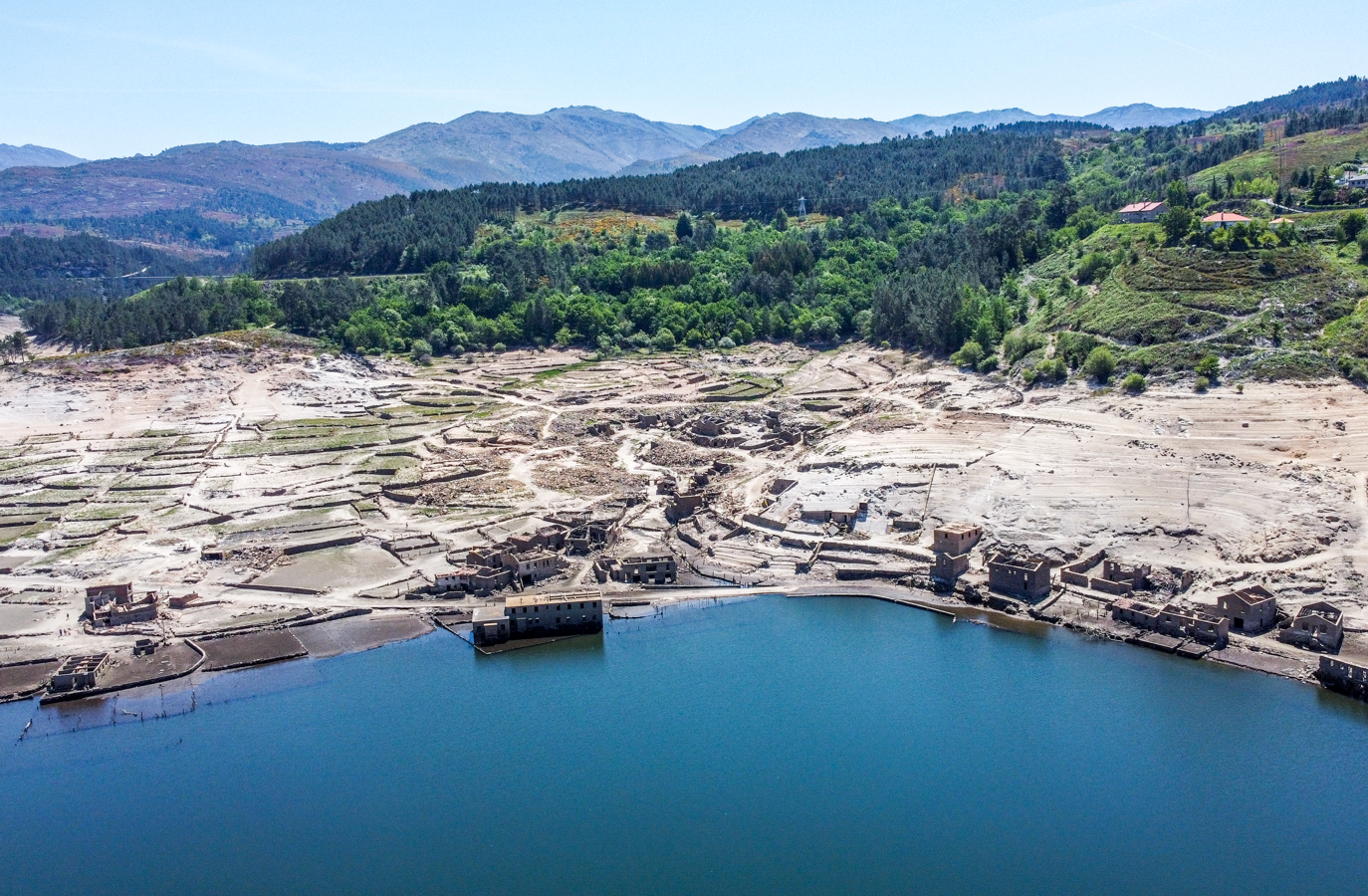 Aldeia de Aceredo a descoberto no rio Lima