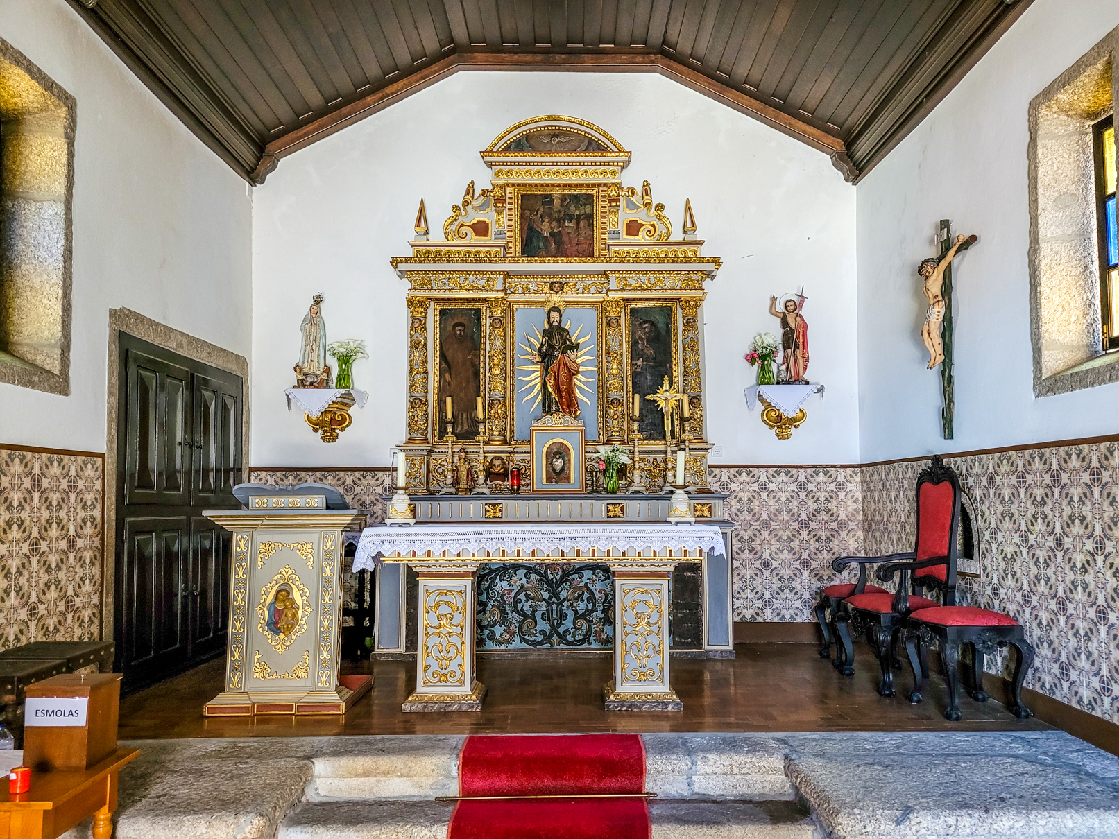 Capela de São Bartolomeu ao visitar Ponte da Barca