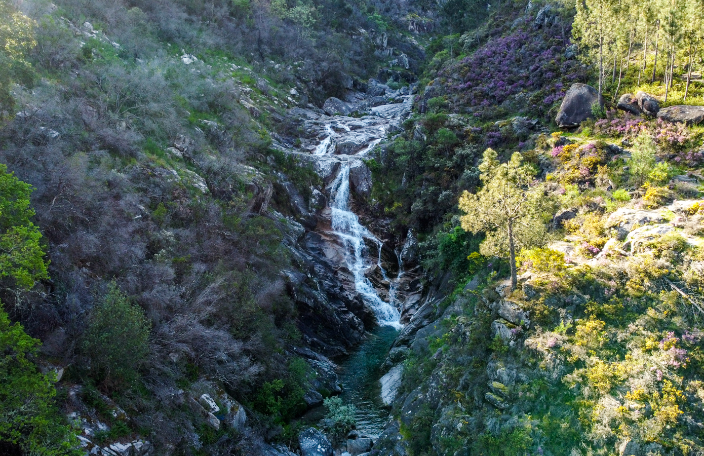 Cascata da Corga da Fecha (Serra do Xurés e Baixa Limia)