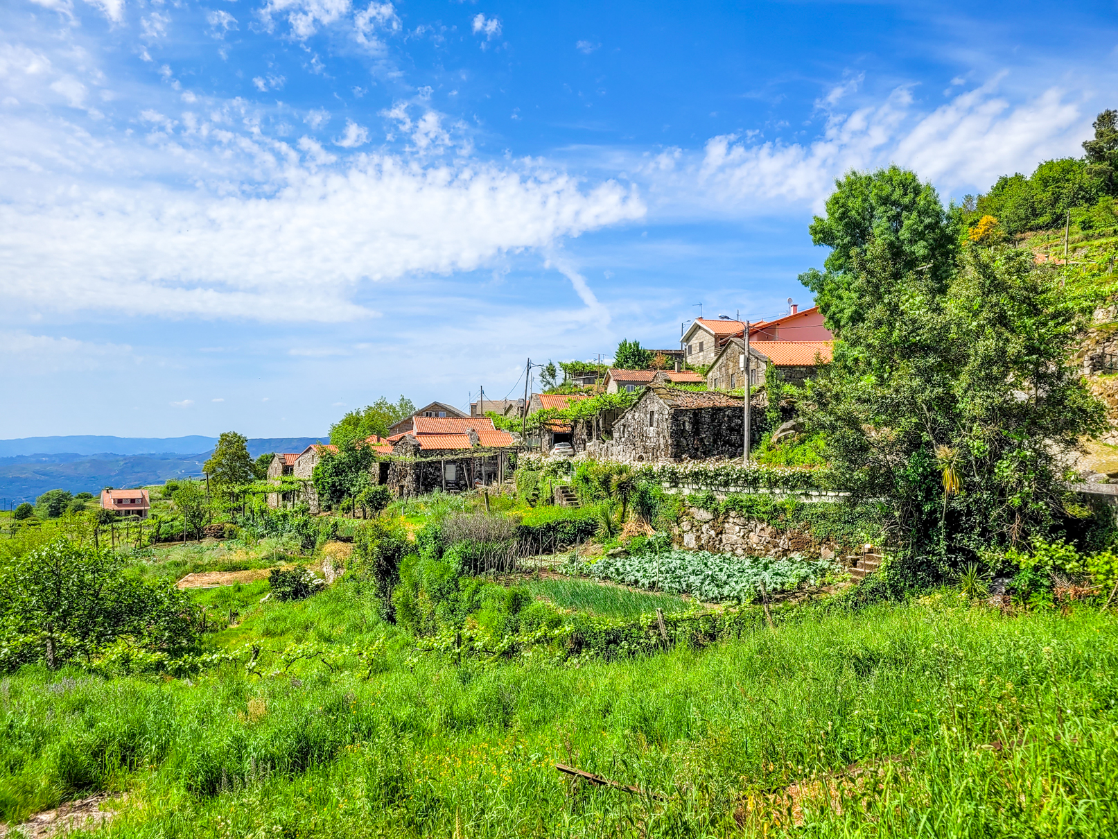 Aldeia de Germil ao visitar Ponte da Barca