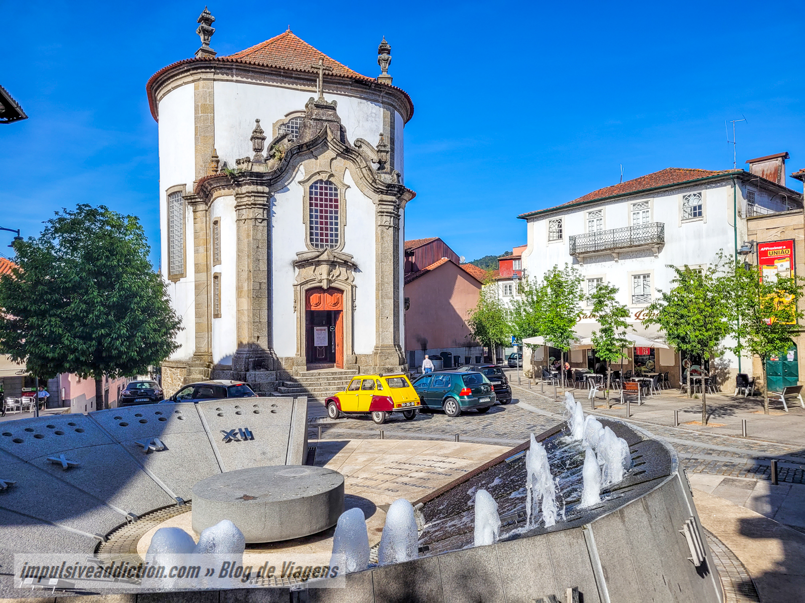 Lapa Church and Water Clock to visit in Arcos de Valdevez