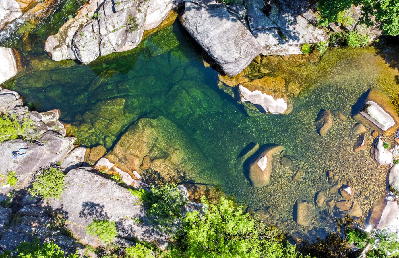 Lagoa dos Druidas, no rio da Peneda
