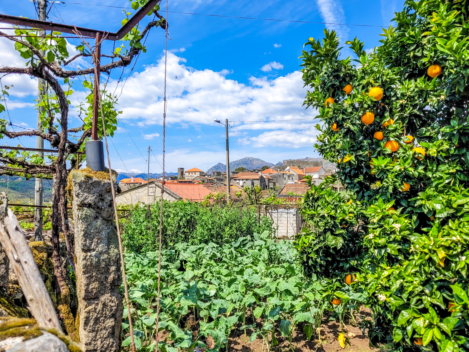 Centro da aldeia de Lindoso