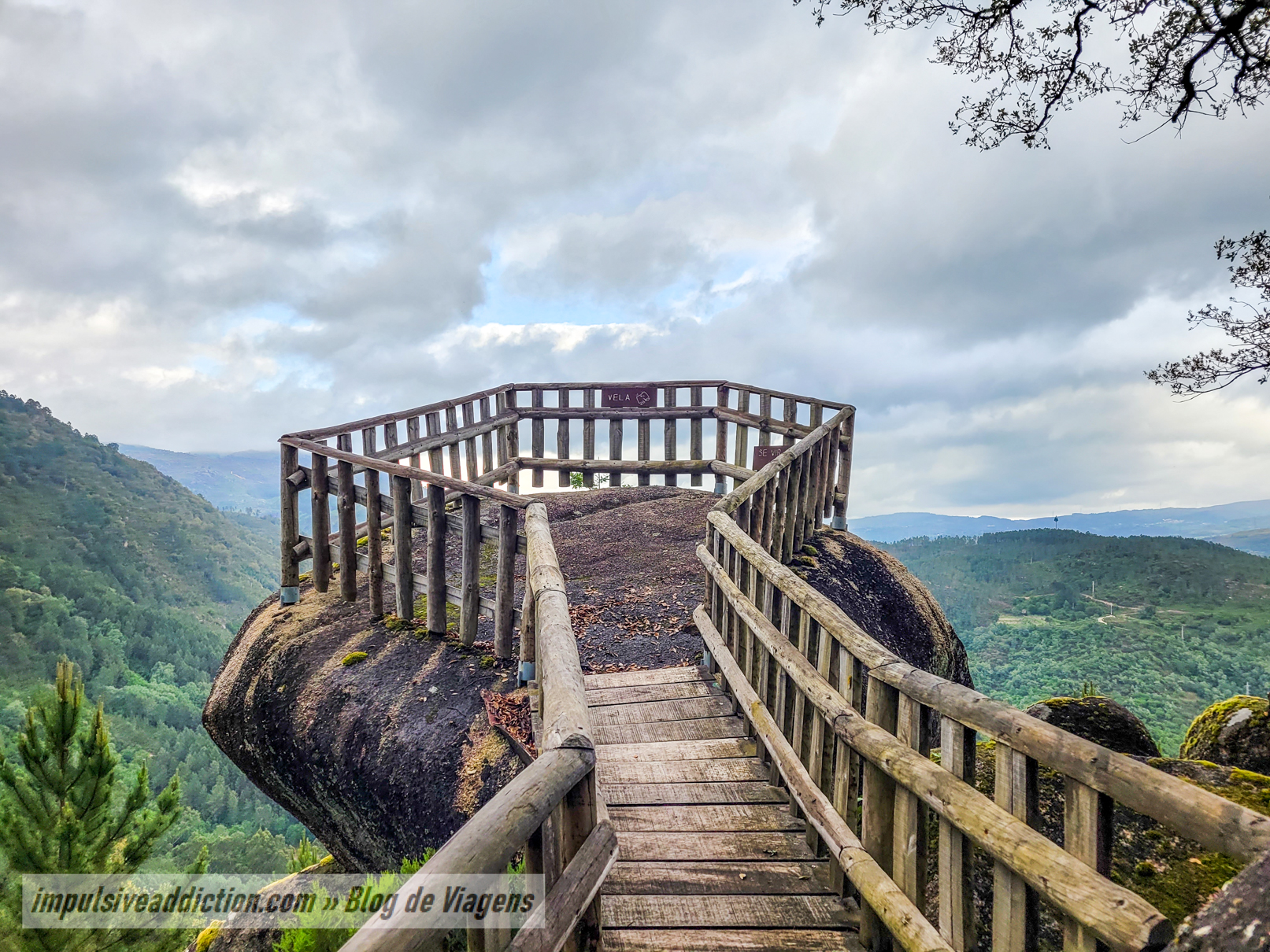 Chegada ao Miradouro da Vela