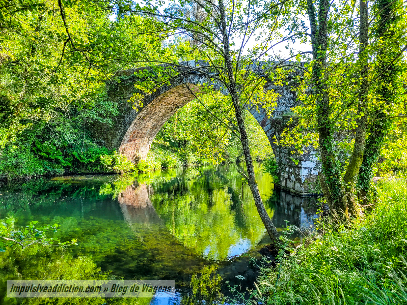 Medieval Bridge of Vilela (along Ecovia do Vez)