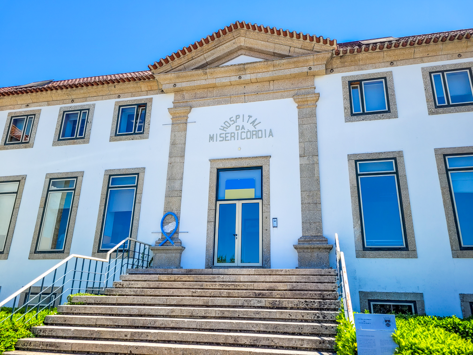 Hospital da Misericórdia na Praça da República de Ponte da Barca