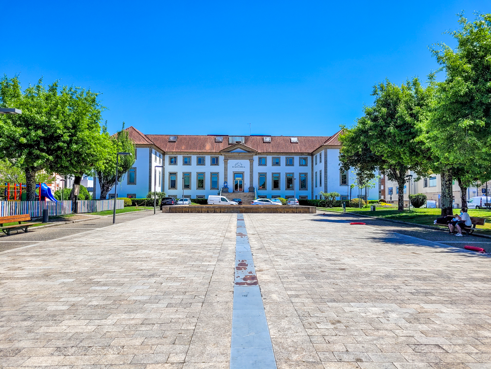 Praça da República de Ponte da Barca