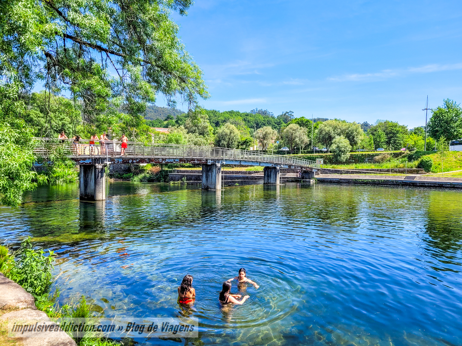 Praia Fluvial da Valeta no Rio Vez