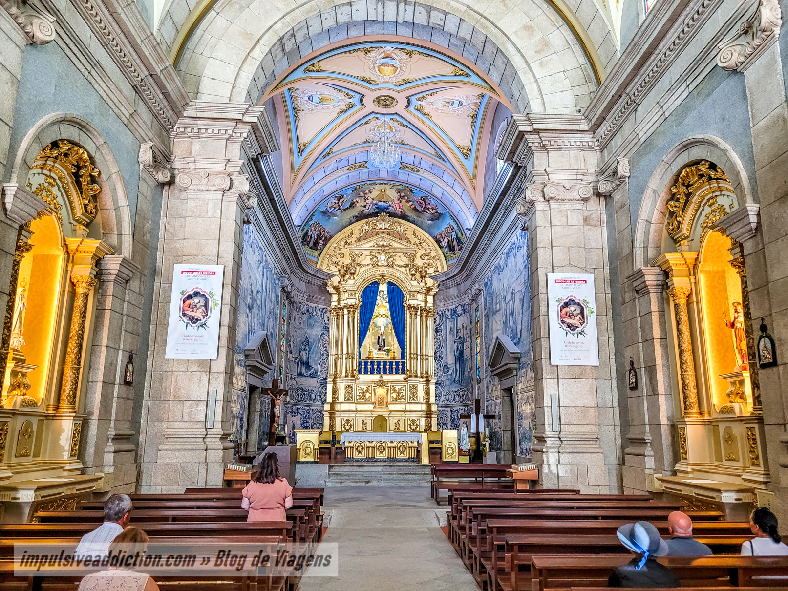 Interior do Santuário de São Bento da Porta Aberta
