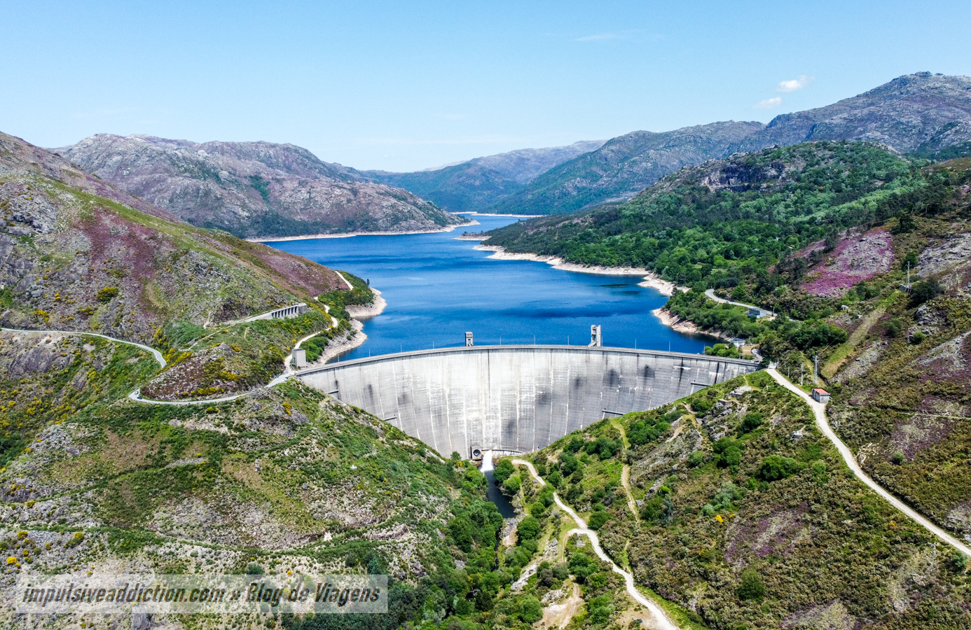 Barragem de Vilarinho das Furnas em Terras de Bouro