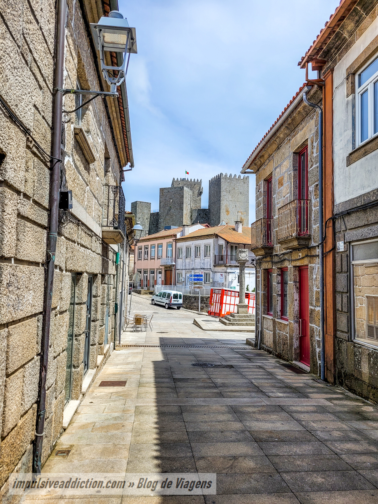 Rua Direita ao visitar Montalegre