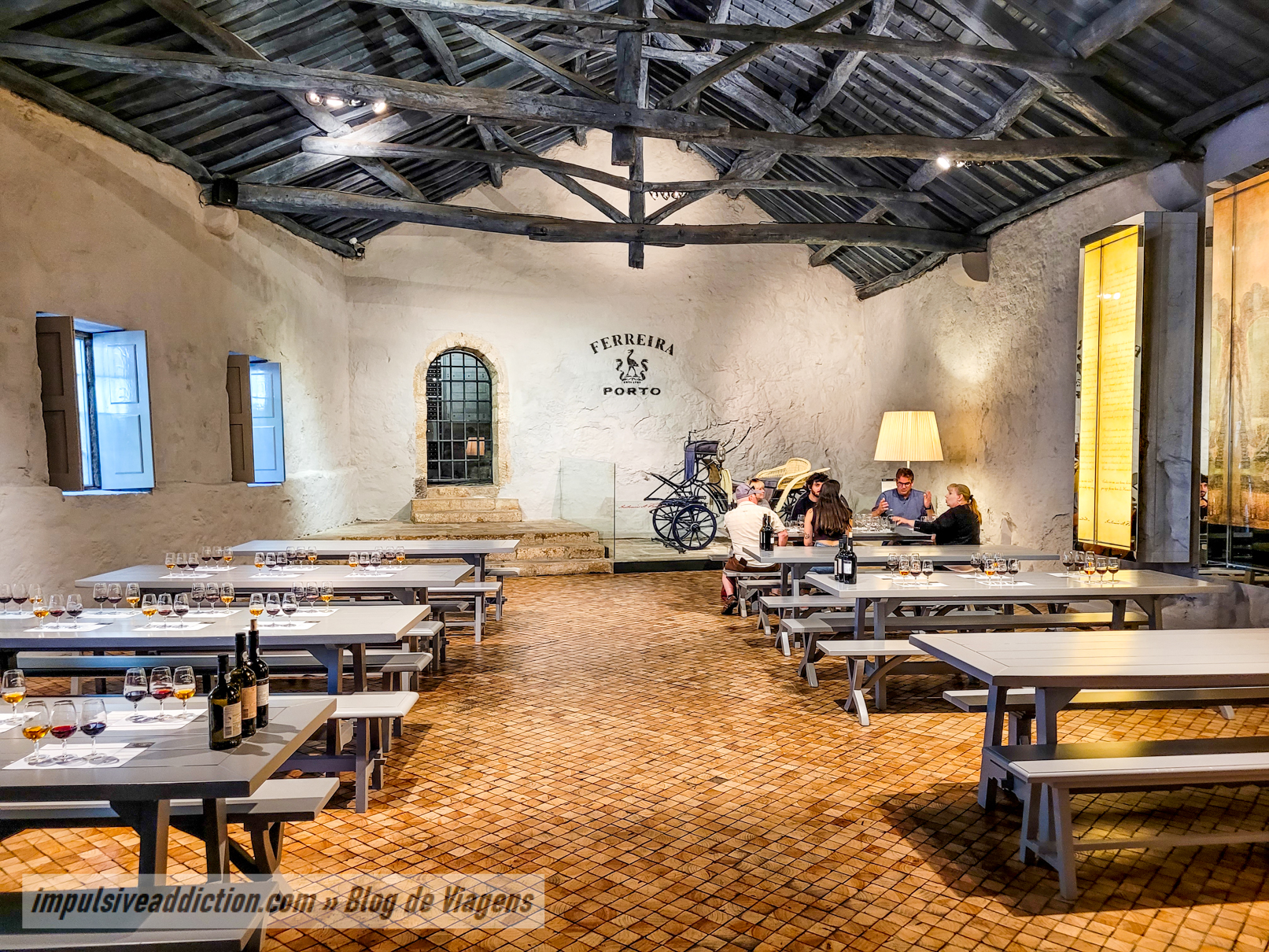 Sala de Provas das Caves Ferreira