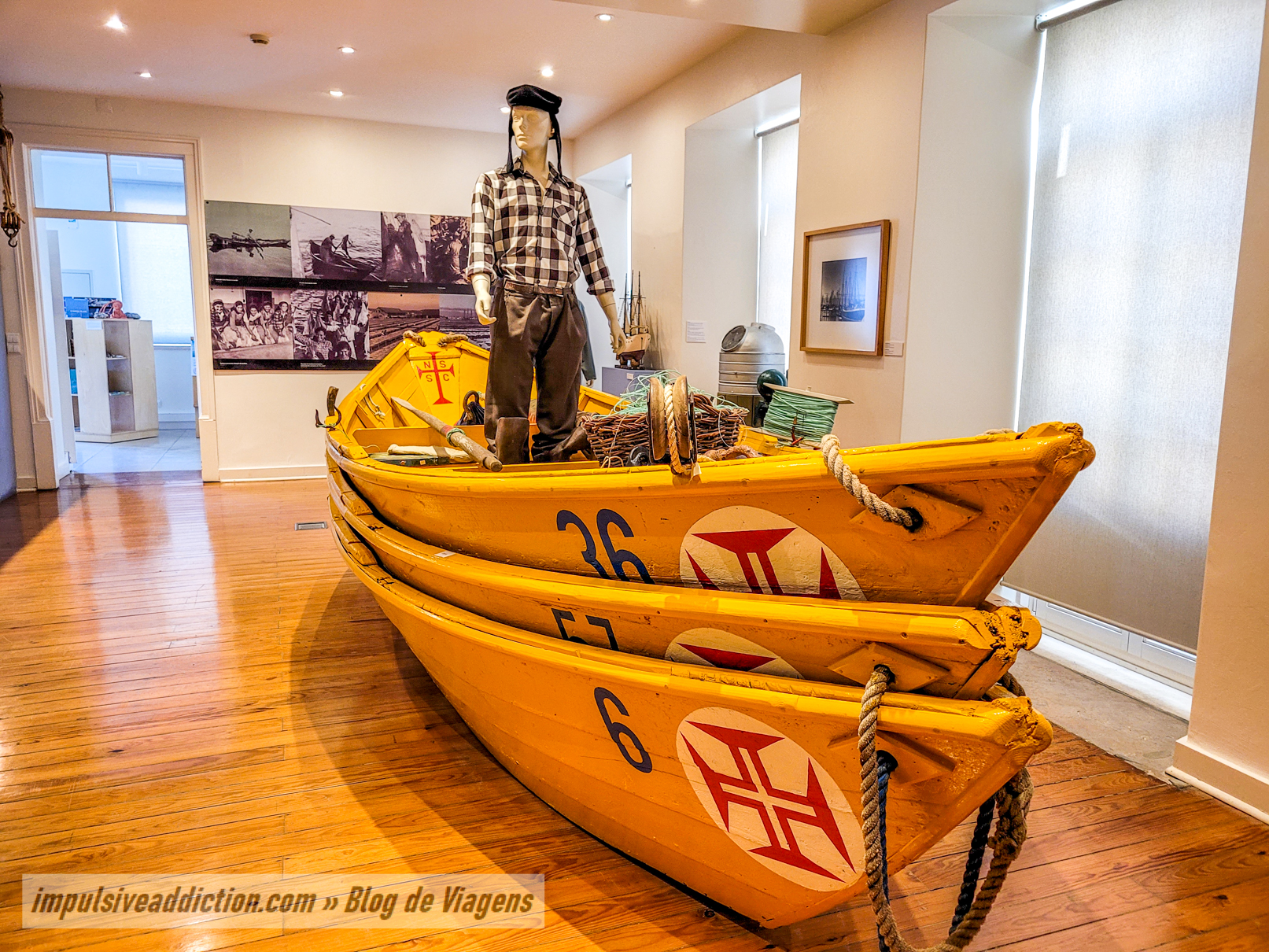 Núcleo Museológico do Mar ao visitar Buarcos