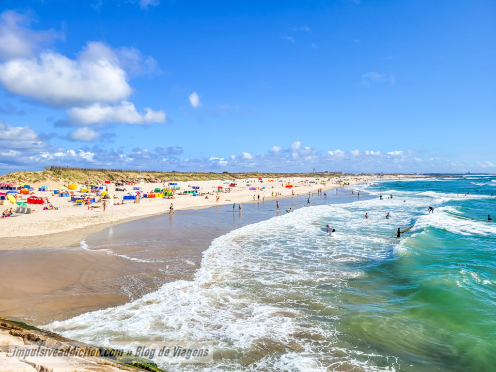 Praia do Cabedelo na Figueira da Foz