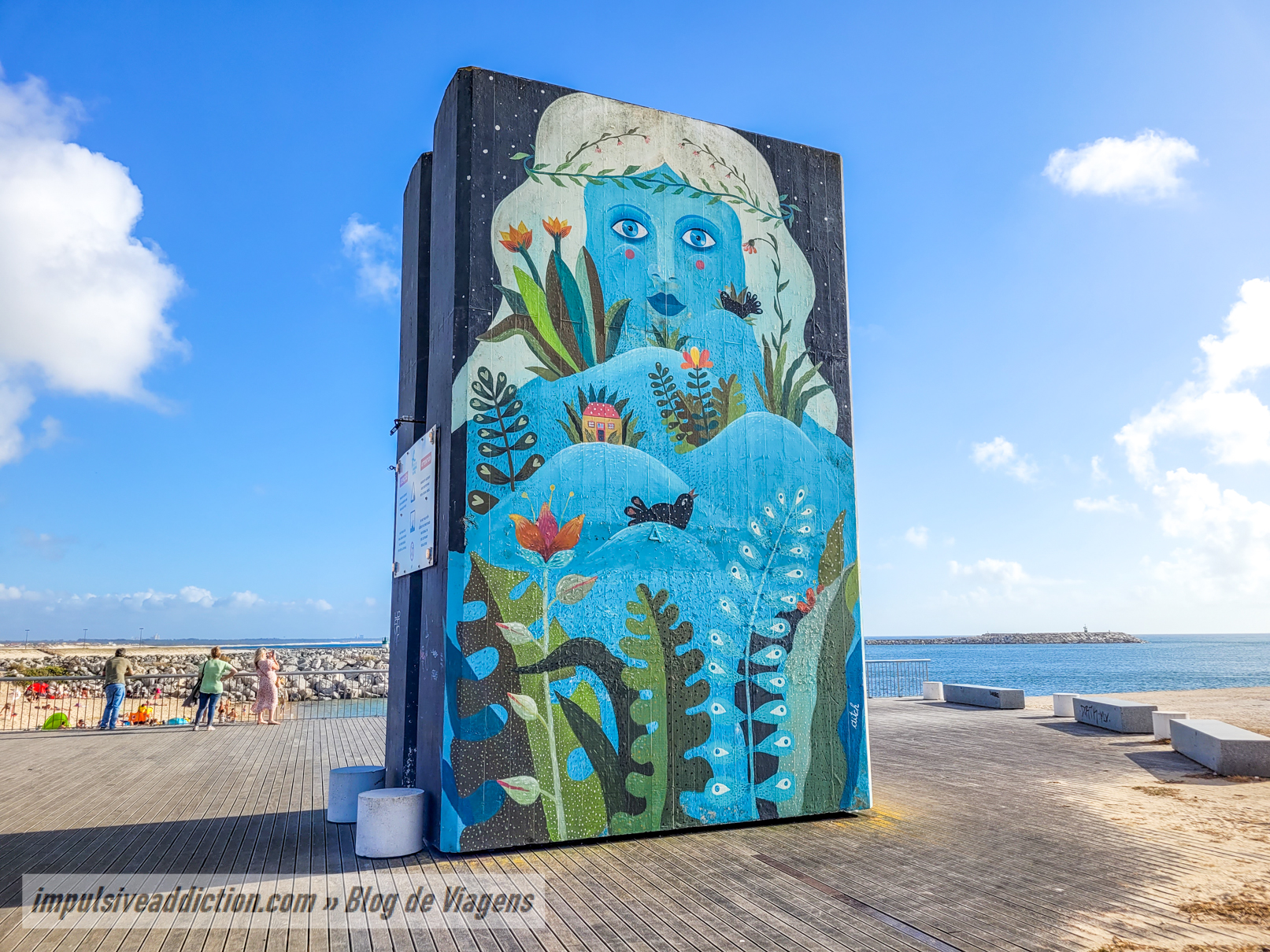 Arte Urbana da Praia do Forte de Santa Catarina