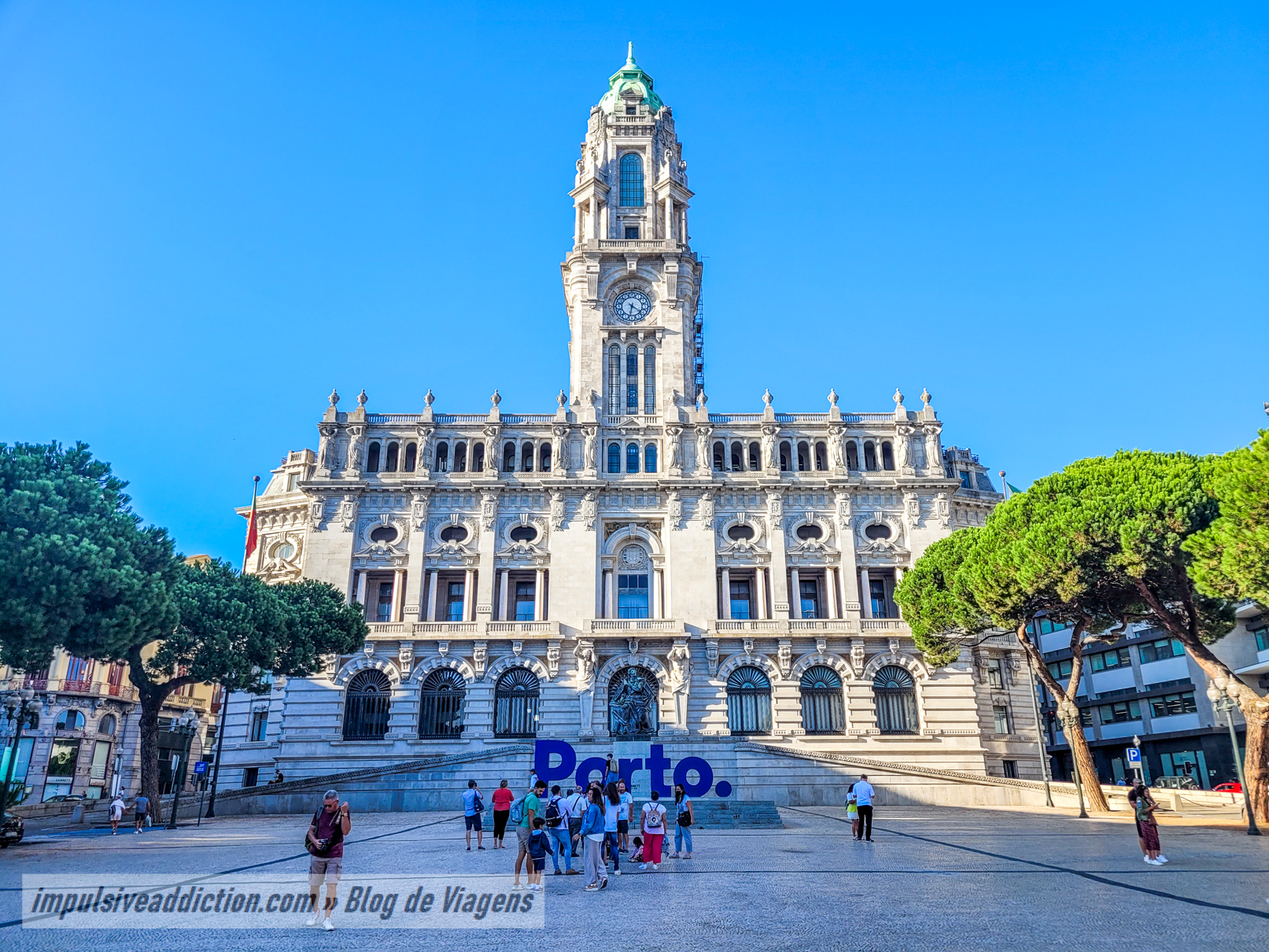 Paços do Concelho do Porto e Avenida dos Aliados
