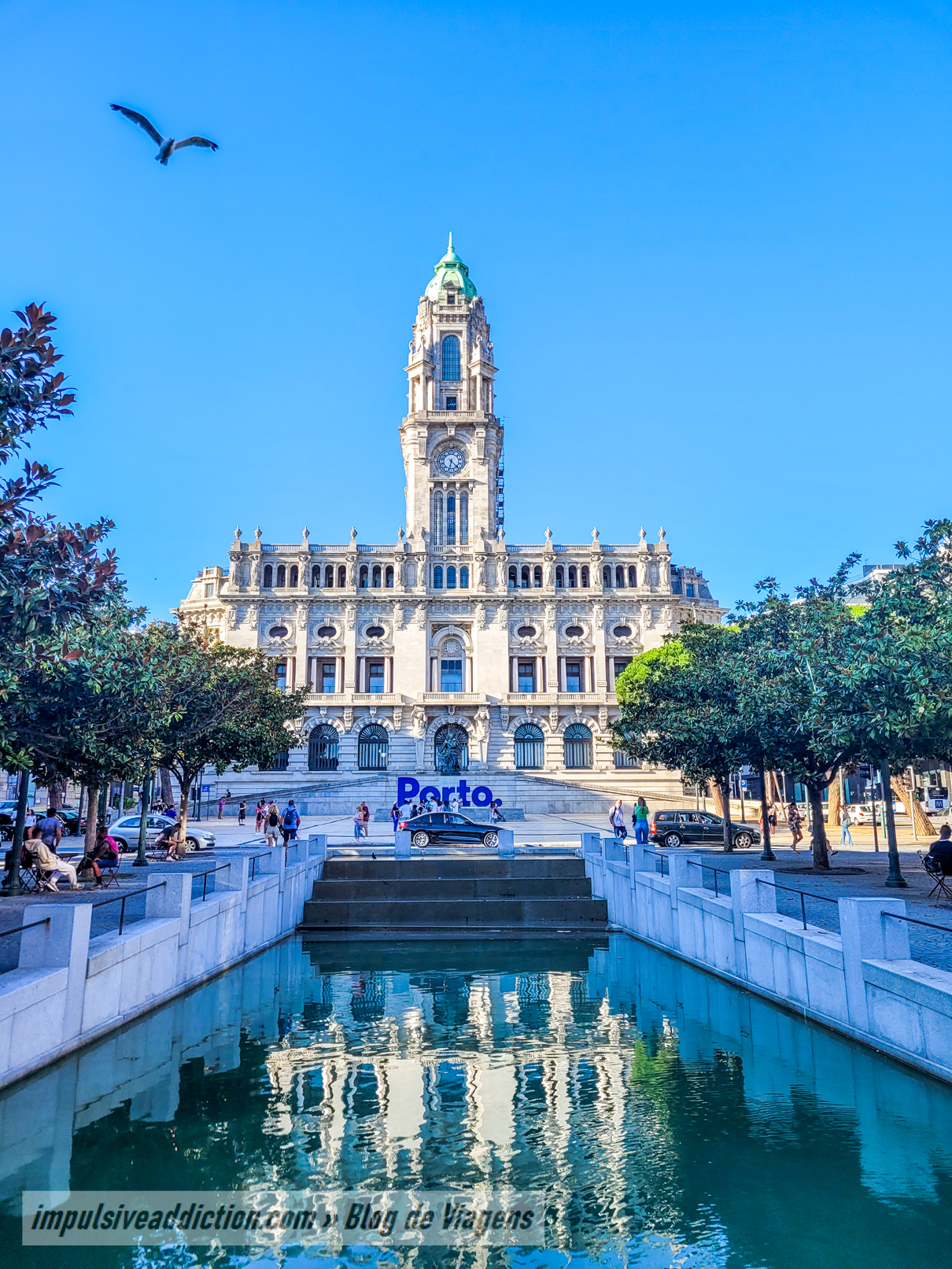 Paços do Concelho do Porto e Avenida dos Aliados