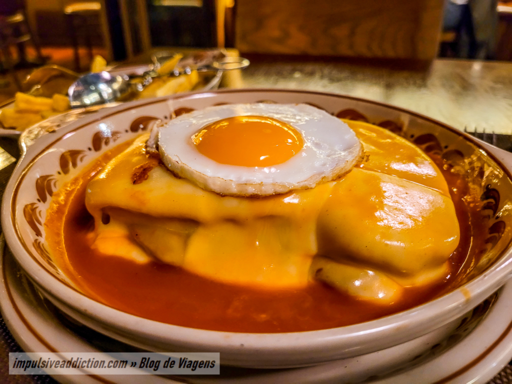 Francesinha at Restaurant Brasão