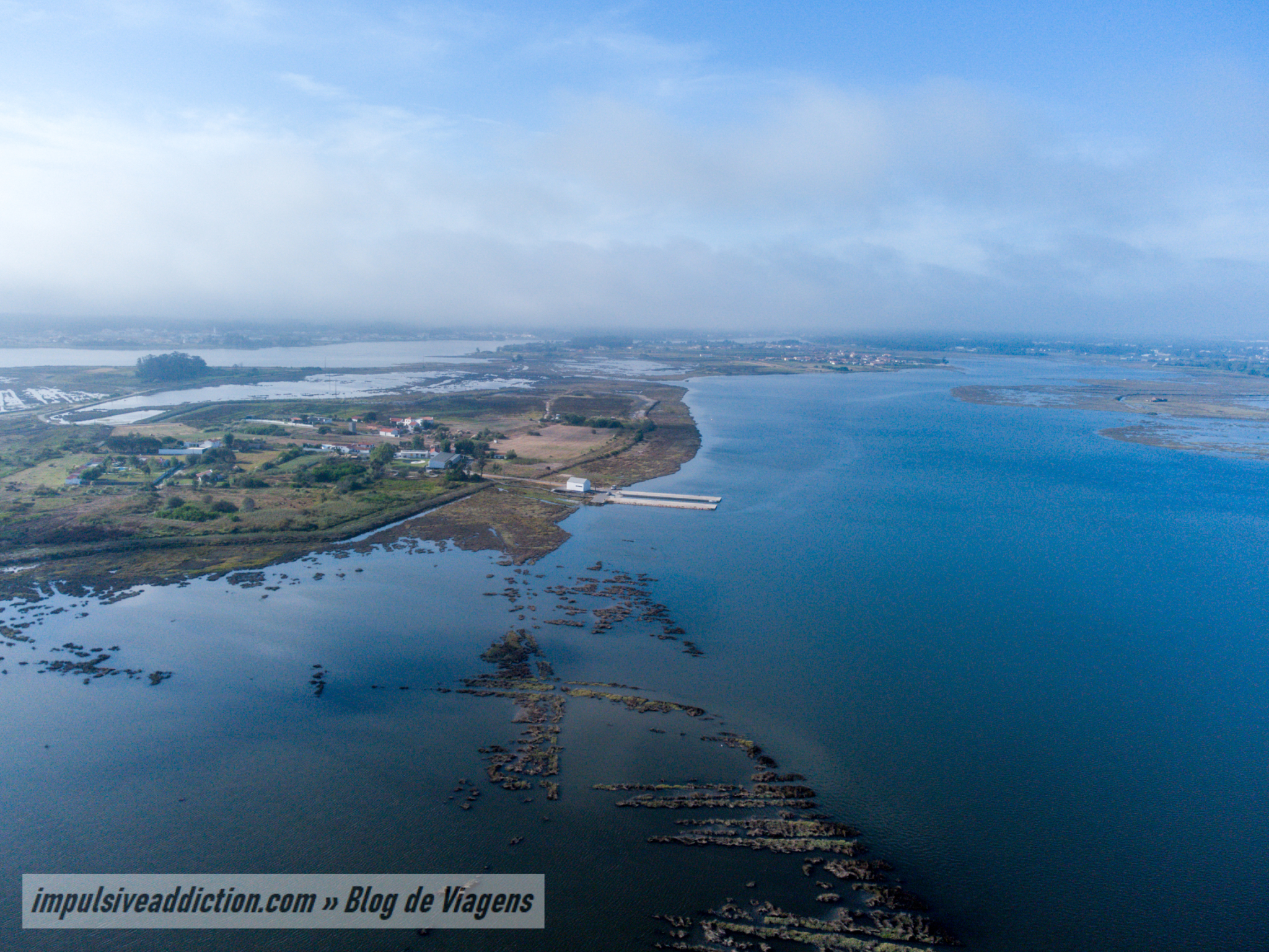Ria de Aveiro junto do Cais da Tijosa