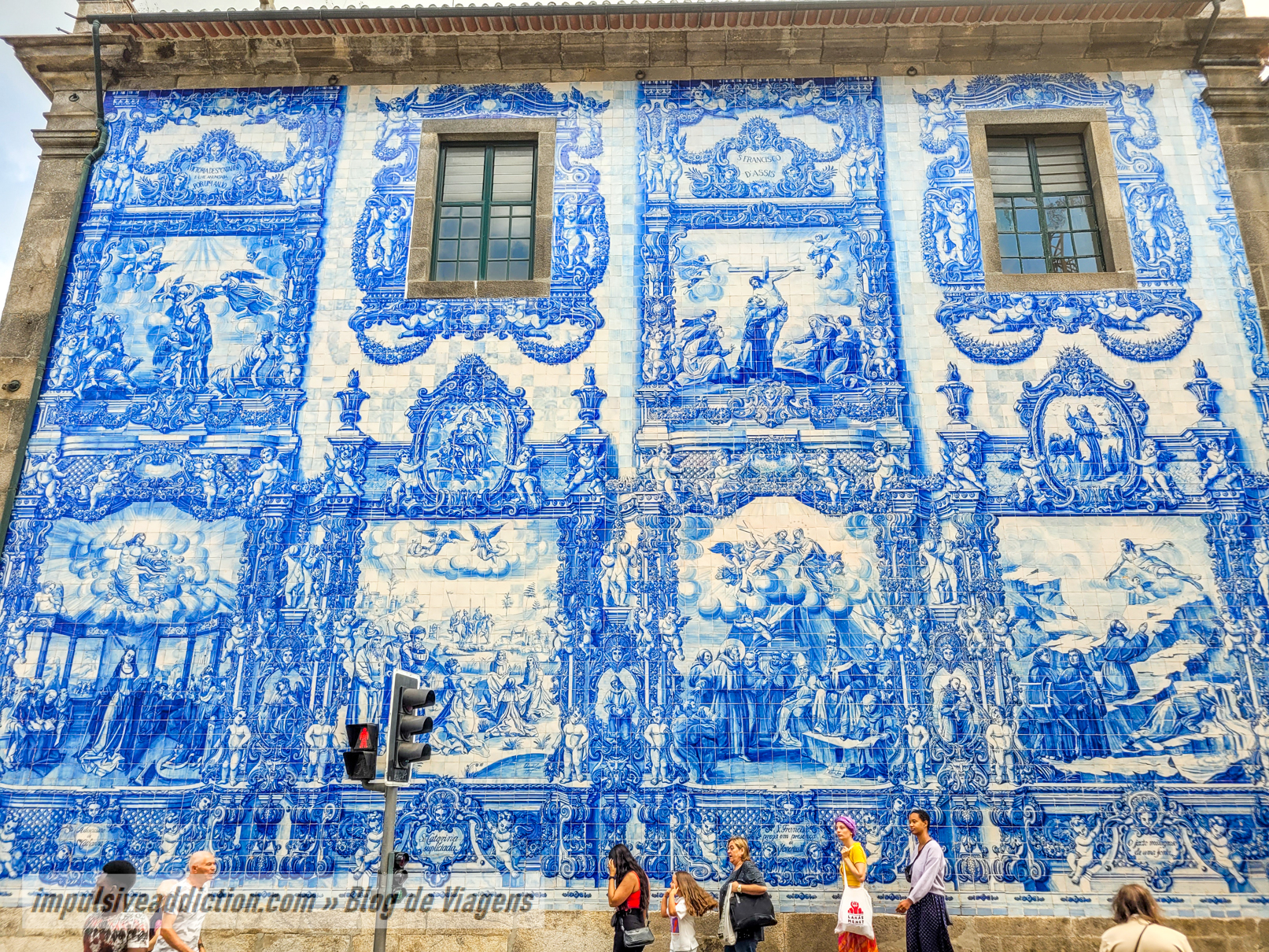 Tiles in the Chapel of Souls
