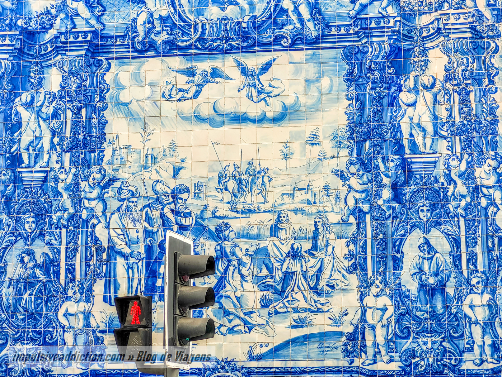Tiles in the Chapel of Souls