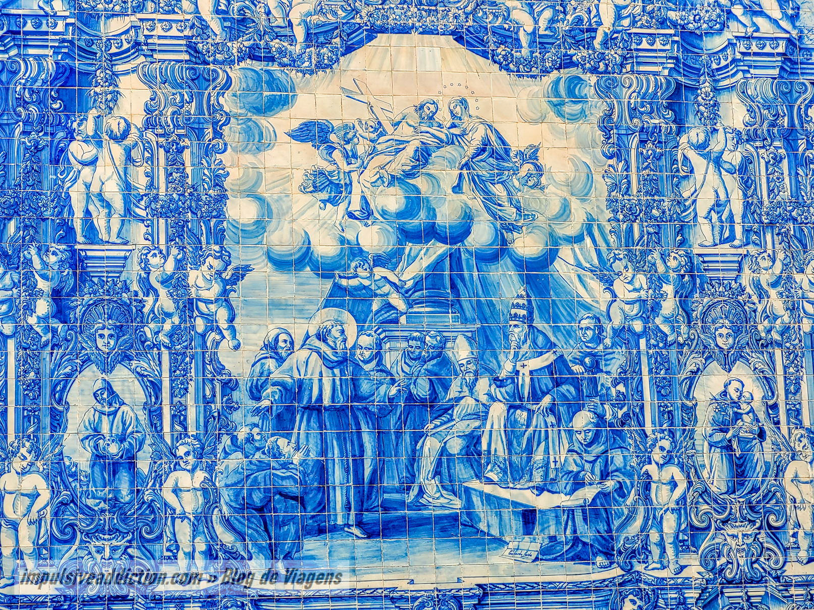 Tiles in the Chapel of Souls
