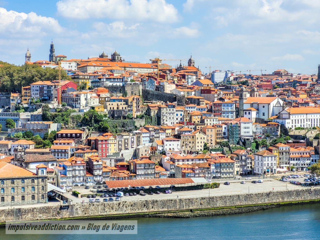 Viewpoint from Castelo de Gaia to Porto