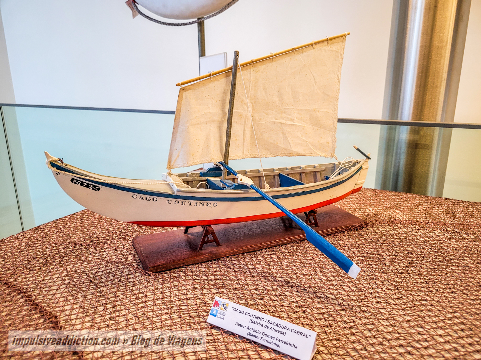 Miniaturas de Navios e Barcos do Centro Interpretativo da Afurada