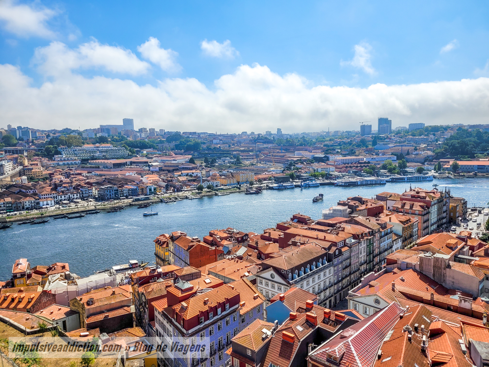 Viewpoint from the tower of São Lourenço Church