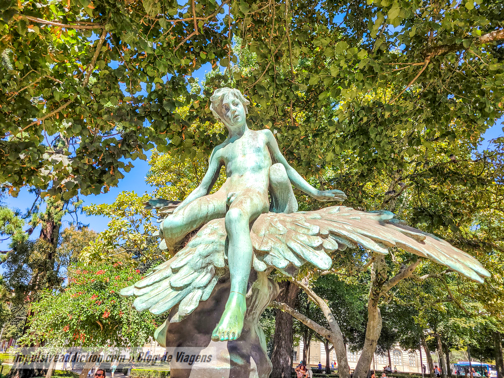 Ganímedes at Cordoaria Gardens in Porto