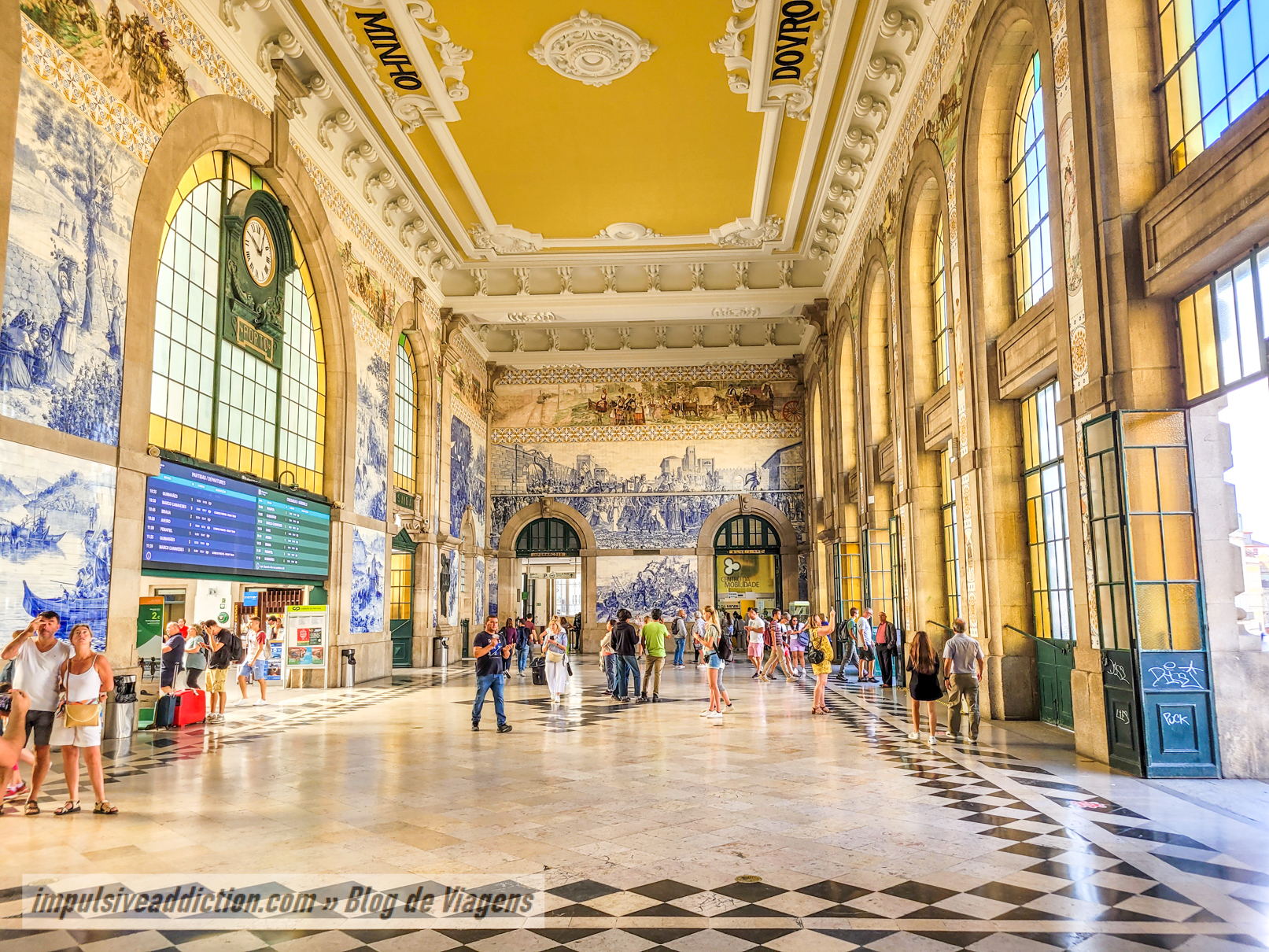 Estação de São Bento, no Porto