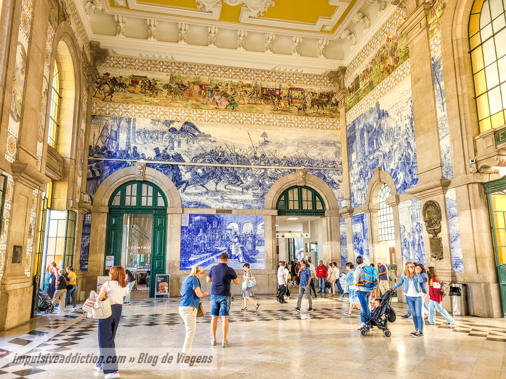 Estação de São Bento, no Porto