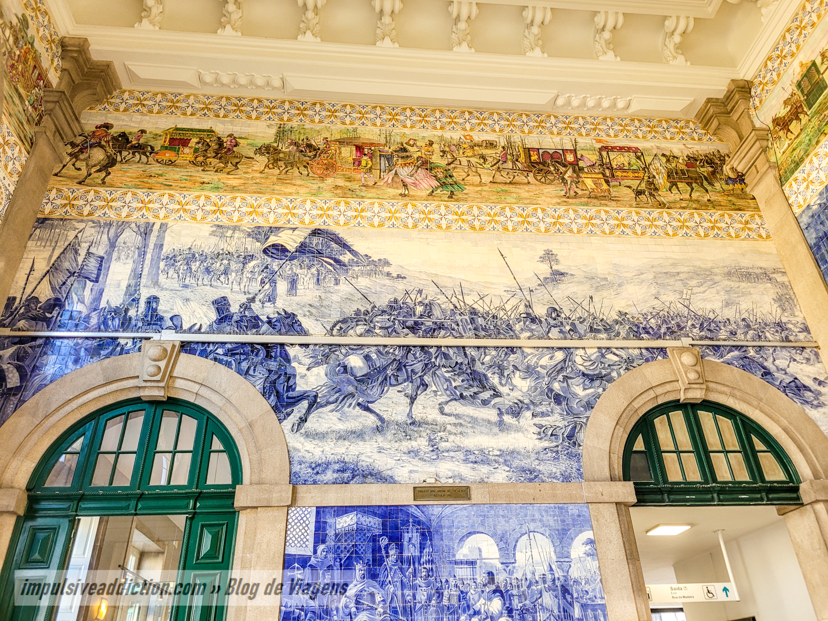 Azulejos da Estação de São Bento