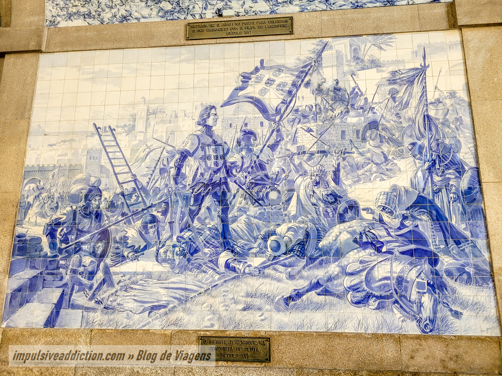 Azulejos da Estação de São Bento