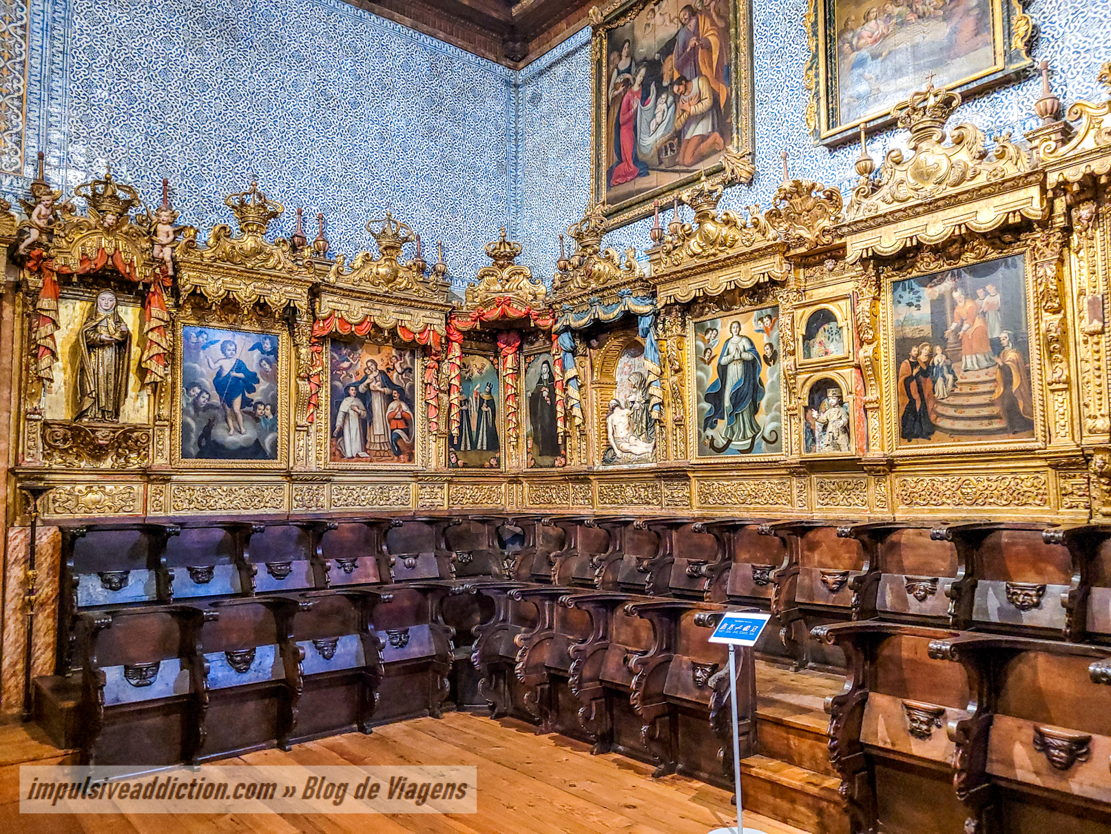 Cadeiral do Coro Alto da Igreja de Santa Clara